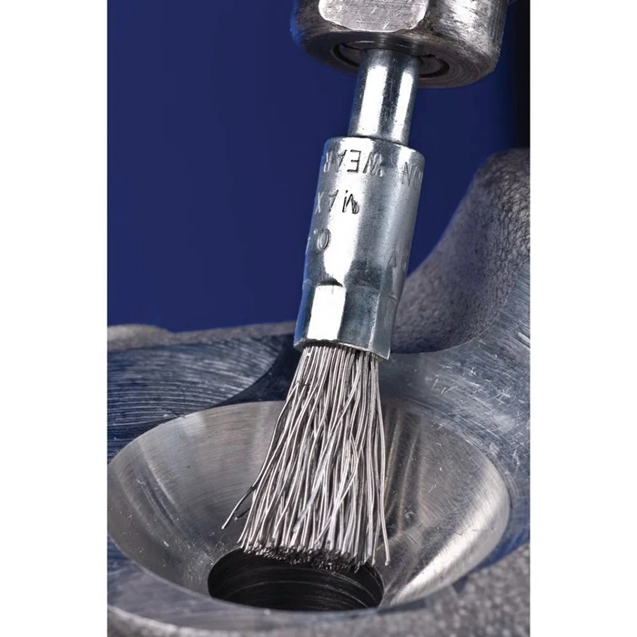 Szczotka PFERD PBU ST ( 8000432589 ) Ø 10 mm grubość drutu 0,35 mm 20000 min-¹