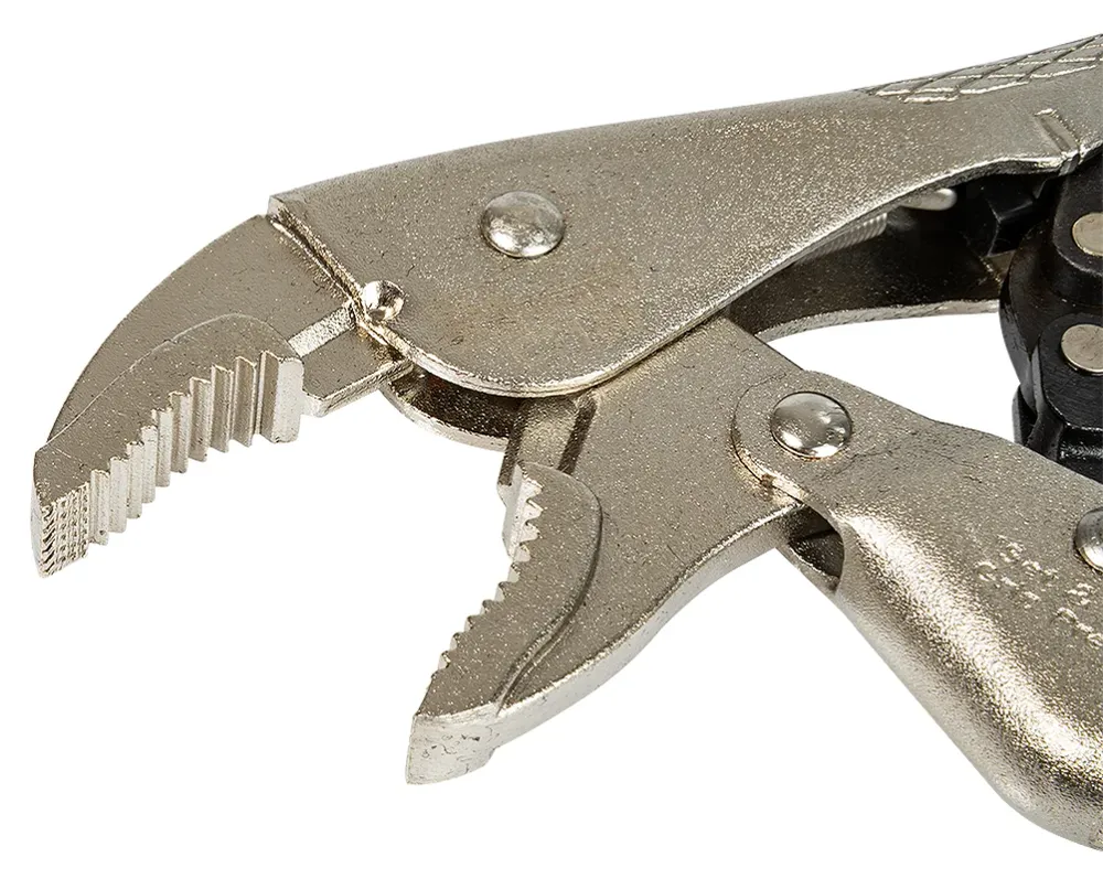Szczypce nastawne regulowane samoblokujące Morse', szczęki okrągłe 250mm | C7150