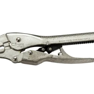 Szczypce nastawne regulowane samoblokujące Morse', szczęki płaskie 250mm | C7152