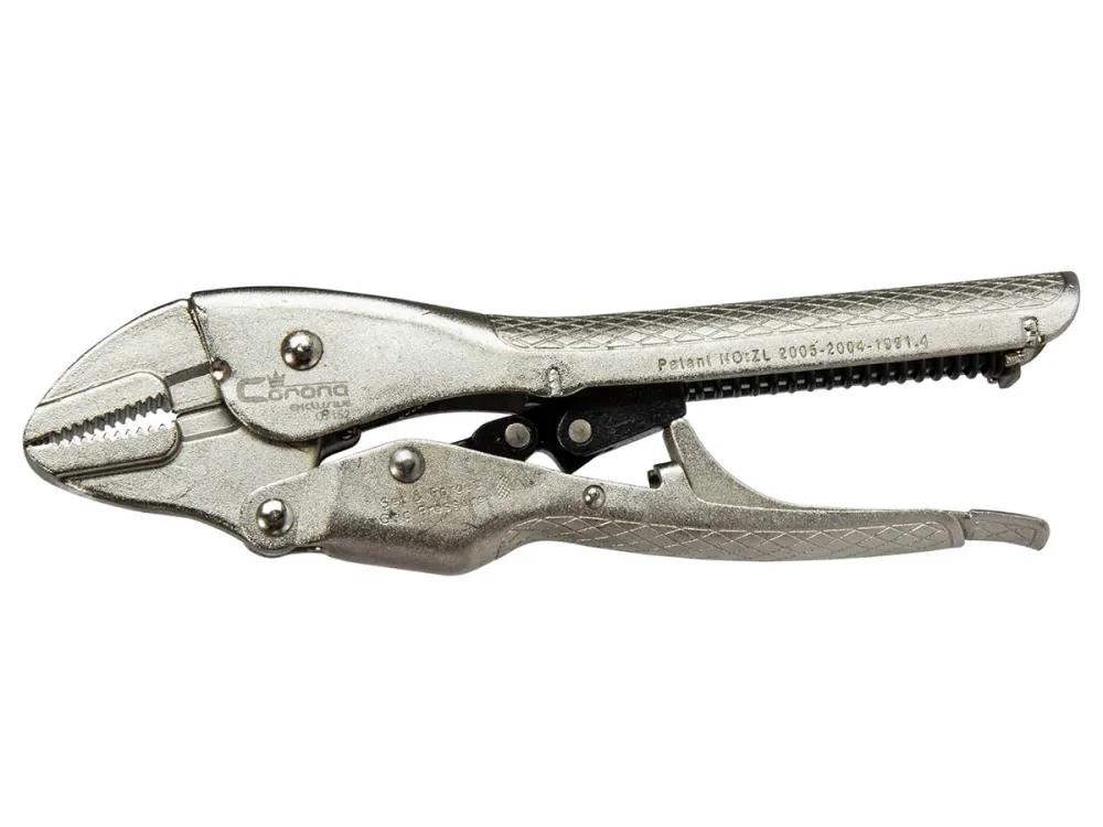 Szczypce nastawne regulowane samoblokujące Morse', szczęki płaskie 250mm | C7152