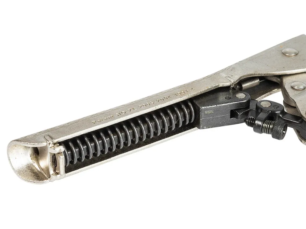 Szczypce nastawne regulowane samoblokujące Morse', szczęki płaskie 250mm | C7152
