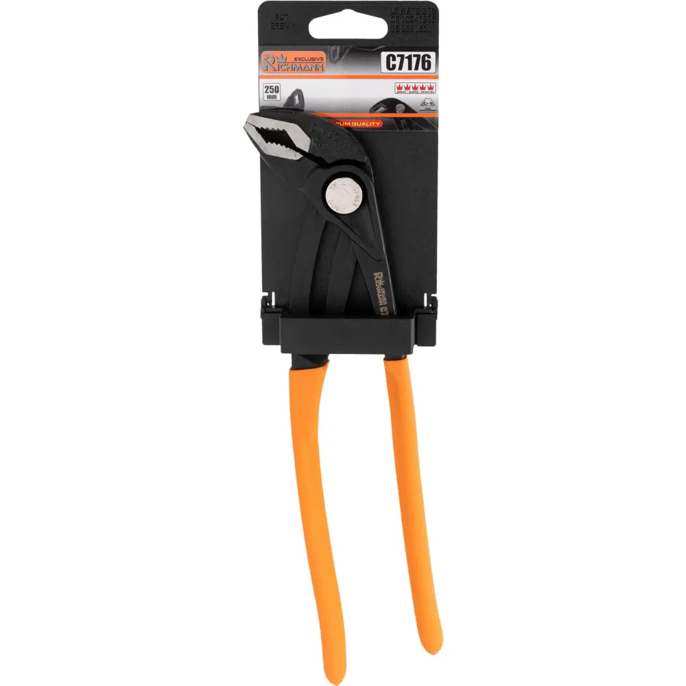Szczypce nastawne do rur klucz 250mm cr-v | C7176