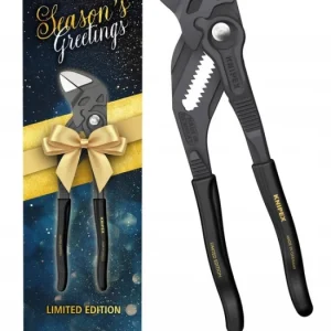 Szczypce nastawne do rur klucz 2w1 180mm XMAS 2023 | 86 01 180 XMAS