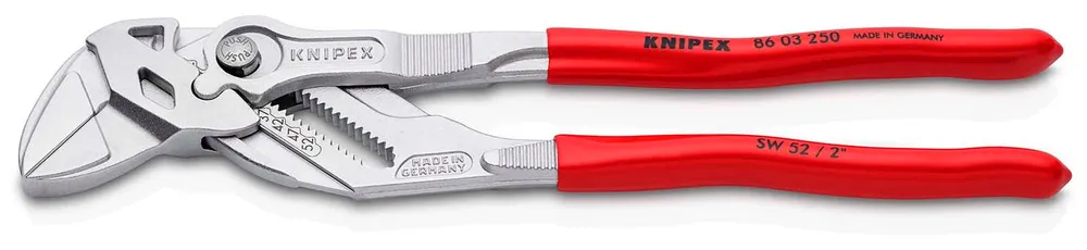 Szczypce nastawne do rur klucz 2w1 250 mm | 86 03 250