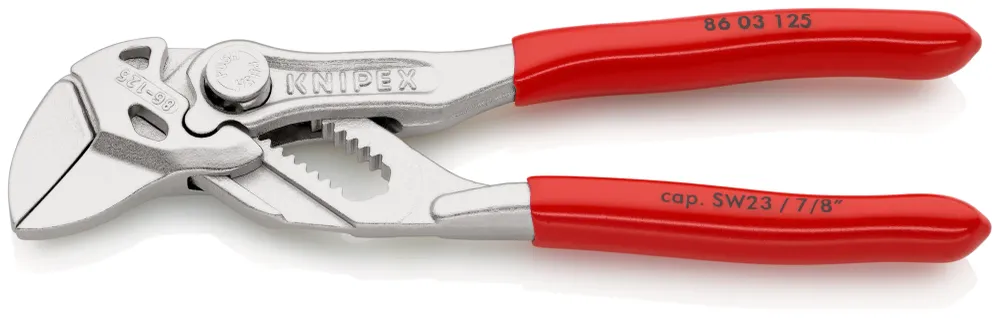 Szczypce nastawne do rur klucz nastawny mini 2w1 125mm | 86 03 125