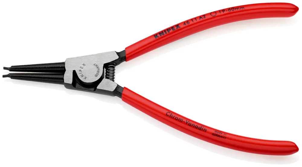 Szczypce do pierścieni Segera proste zewnętrzne 180 mm | 46 11 A2