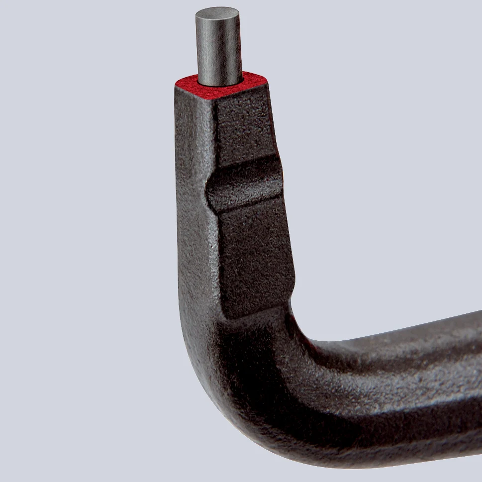 Szczypce precyzyjne do pierścieni Segera wygięte 90' zewnętrzne 165 mm | 49 21 A21
