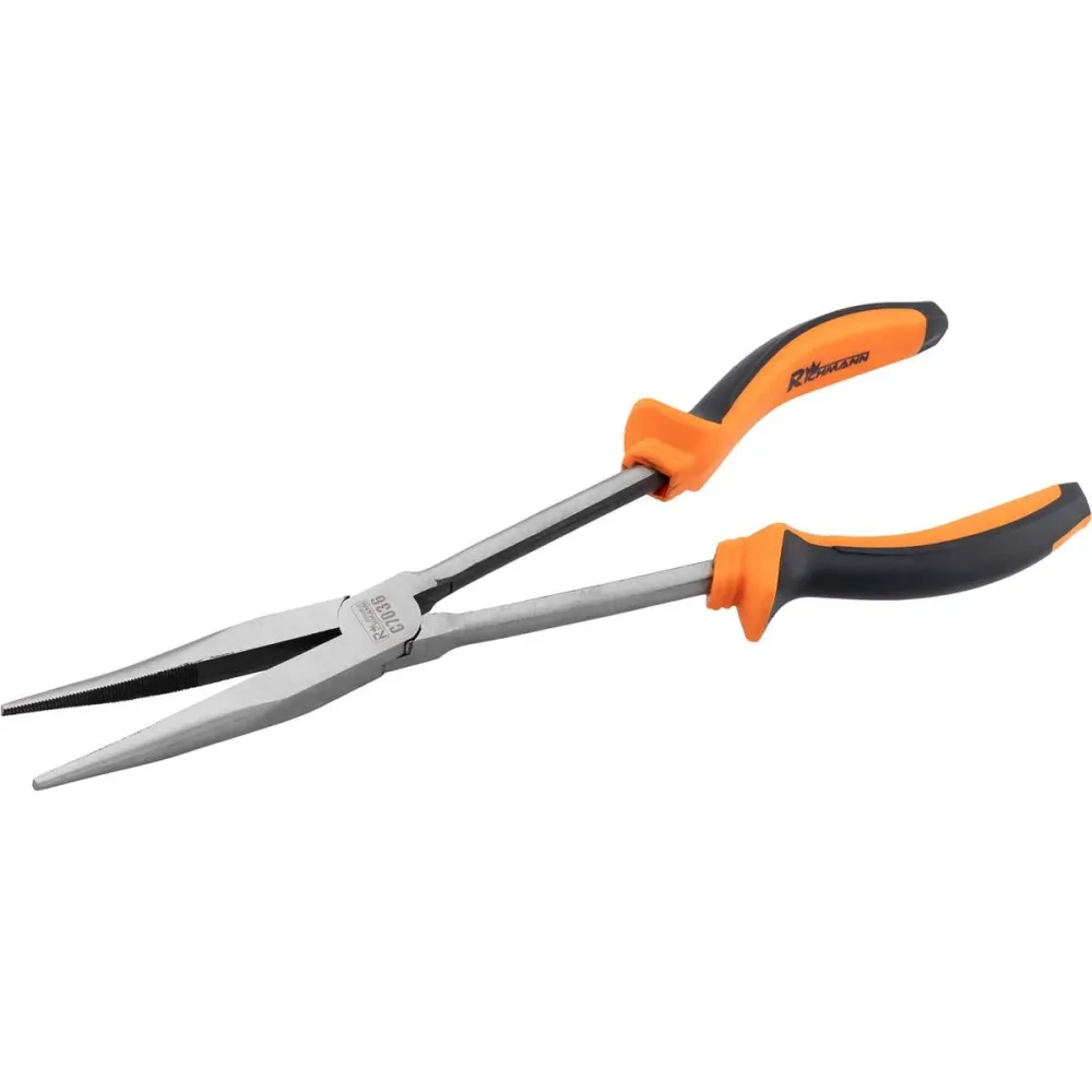 Szczypce uniwersalne kombinerki długie 280mm wygięte 20° | C7036