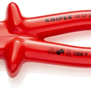Szczypce uniwersalne kombinerki VDE 225 mm | 02 07 225