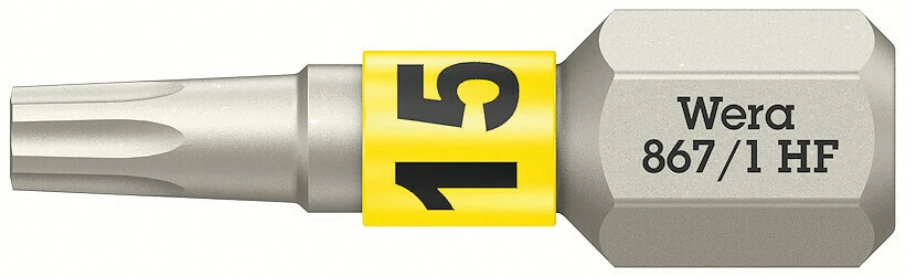 WERA Bit 867 TORX(R) HF 1/4 ″ TX 15 Długość 25 mm ( 8002899411 )