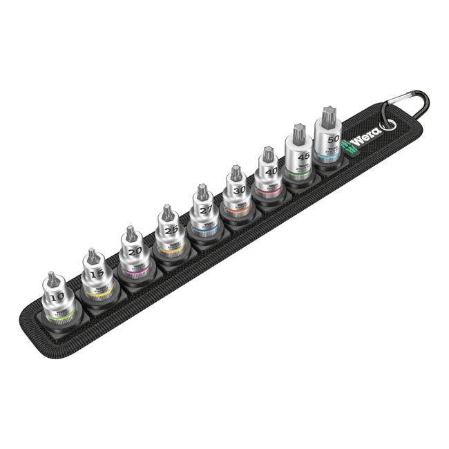 Wera Pas nasadowy z napędem 3/8" Torx Bity nasadowe
