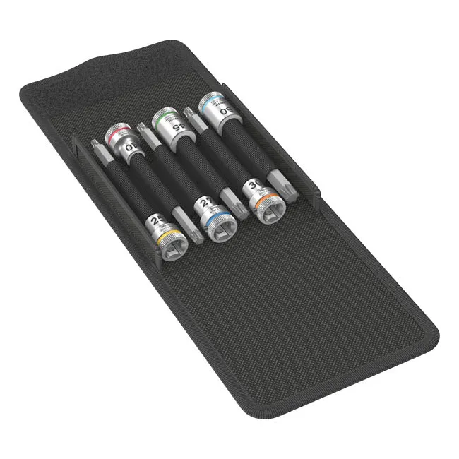 Wera Torx Zestaw bitów nasadowych z napędem 3/8"