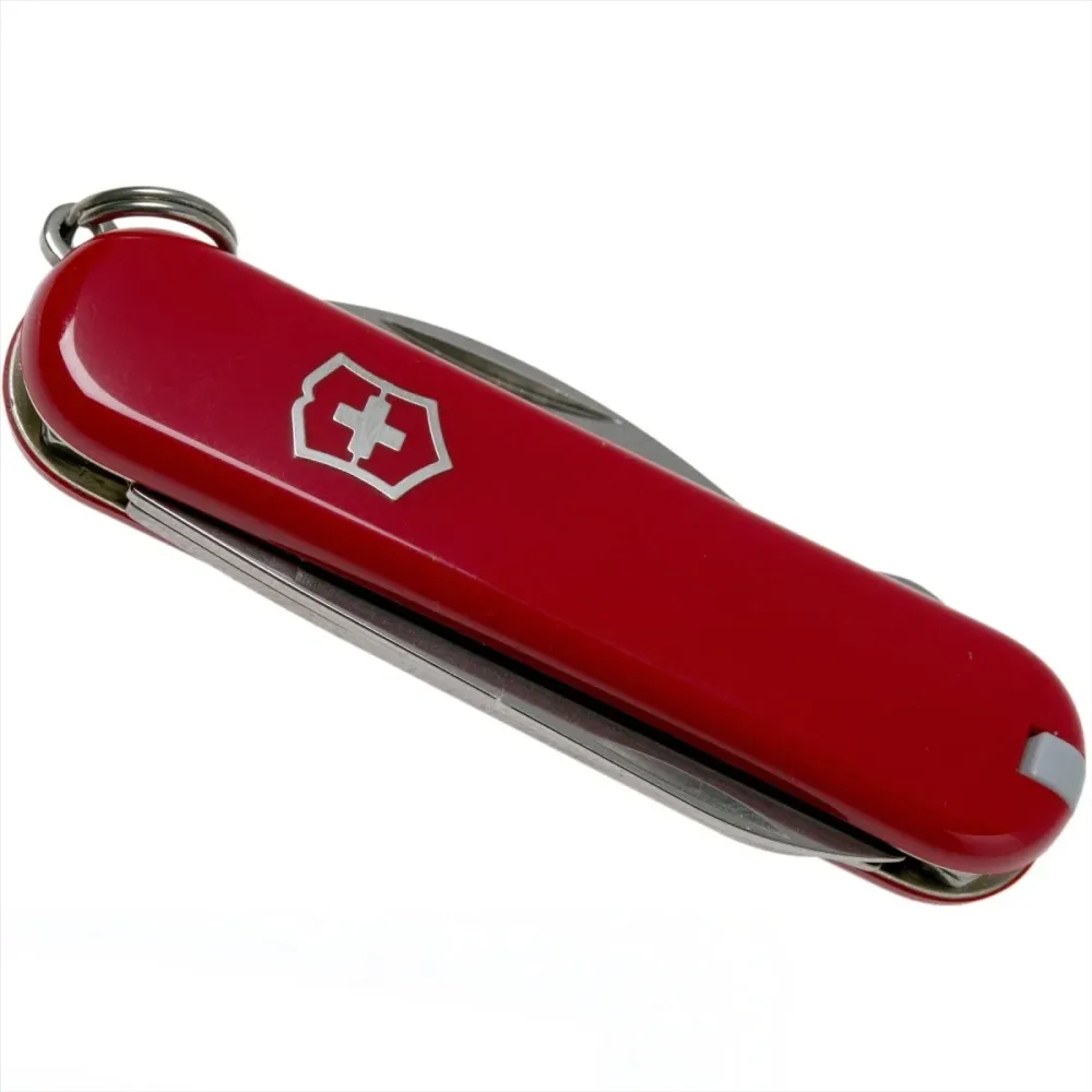Nóż wielofunkcyjny Victorinox Rally 9 funkcji Celidor Plastikowy uchwyt, czerwony