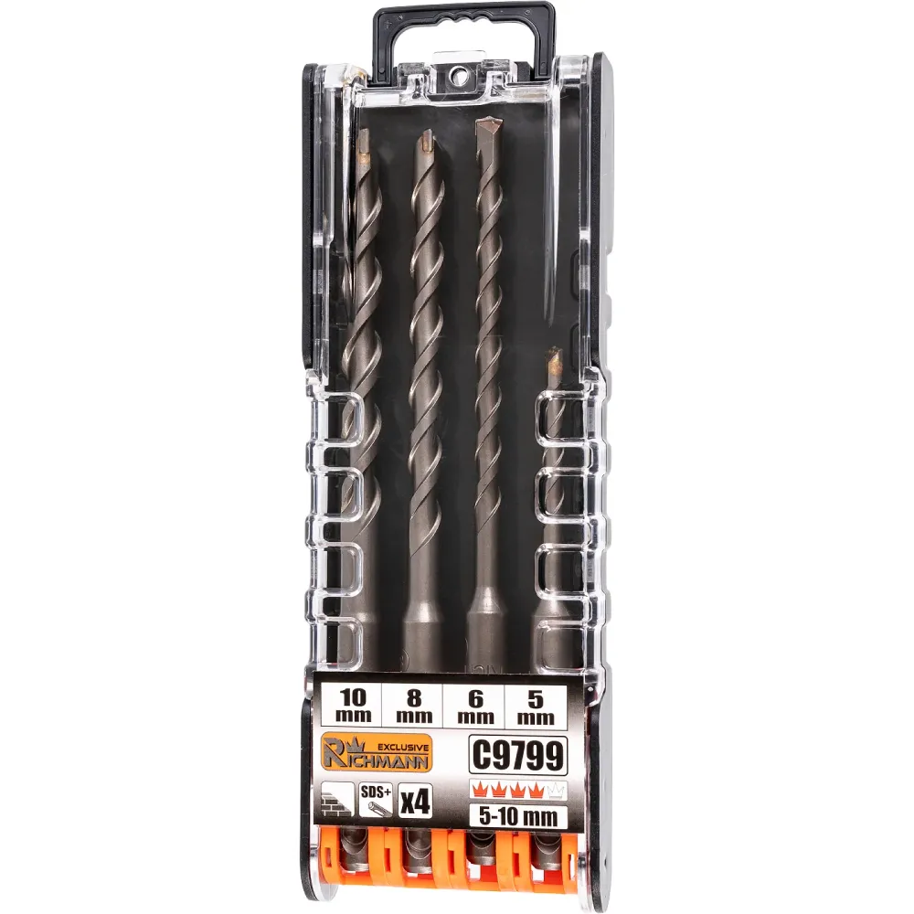Wiertł do betonu sds+ profi 5-10 mm 4 elem. | C9799