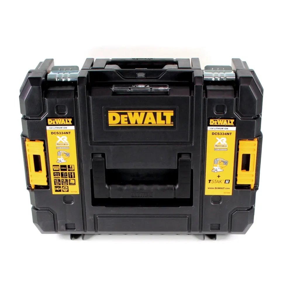 Wyrzynarka akumulatorowa DeWalt DCS 334 NT 18V bezszczotkowa + 1x akumulator 4,0Ah + TSTAK - bez ładowarki
