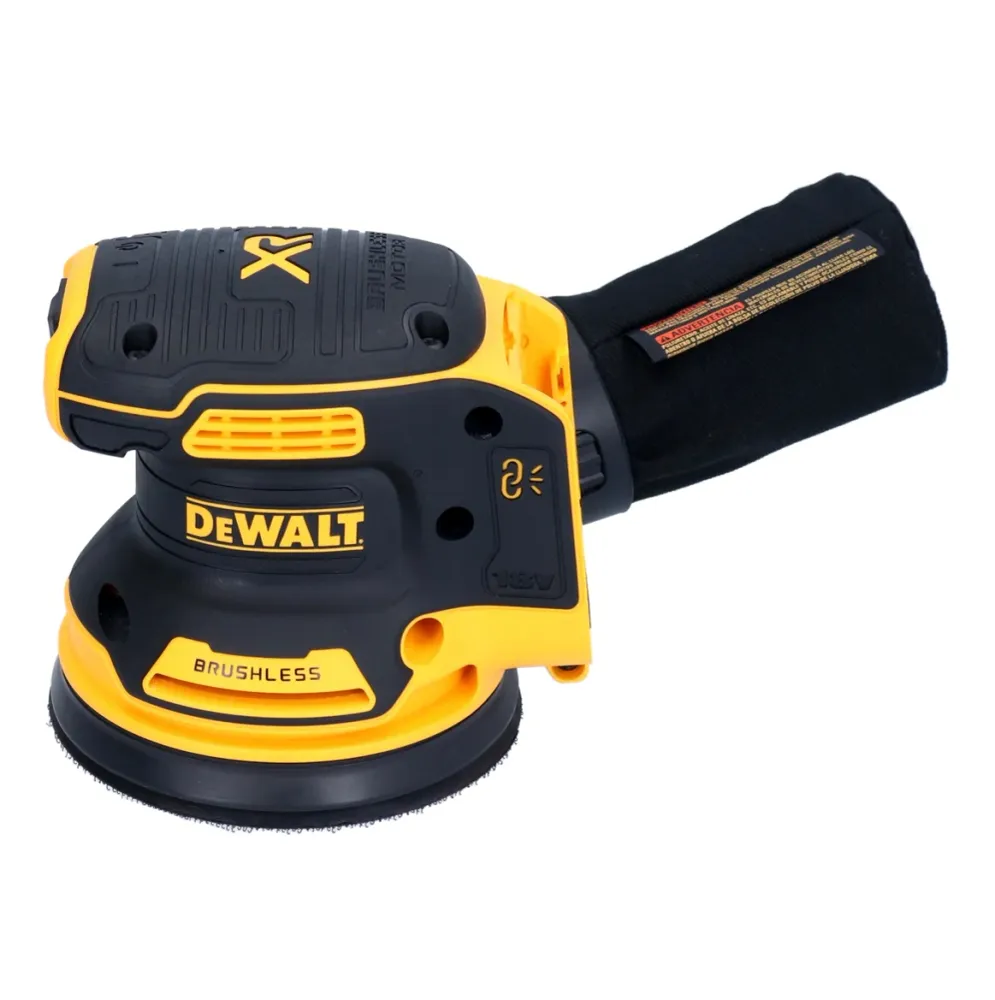 Zestaw ścierny sieciowy Toolbrothers SPIDER + akumulatorowa szlifierka oscylacyjna bezszczotkowa DCW 210 N 18 V 125 mm - b...