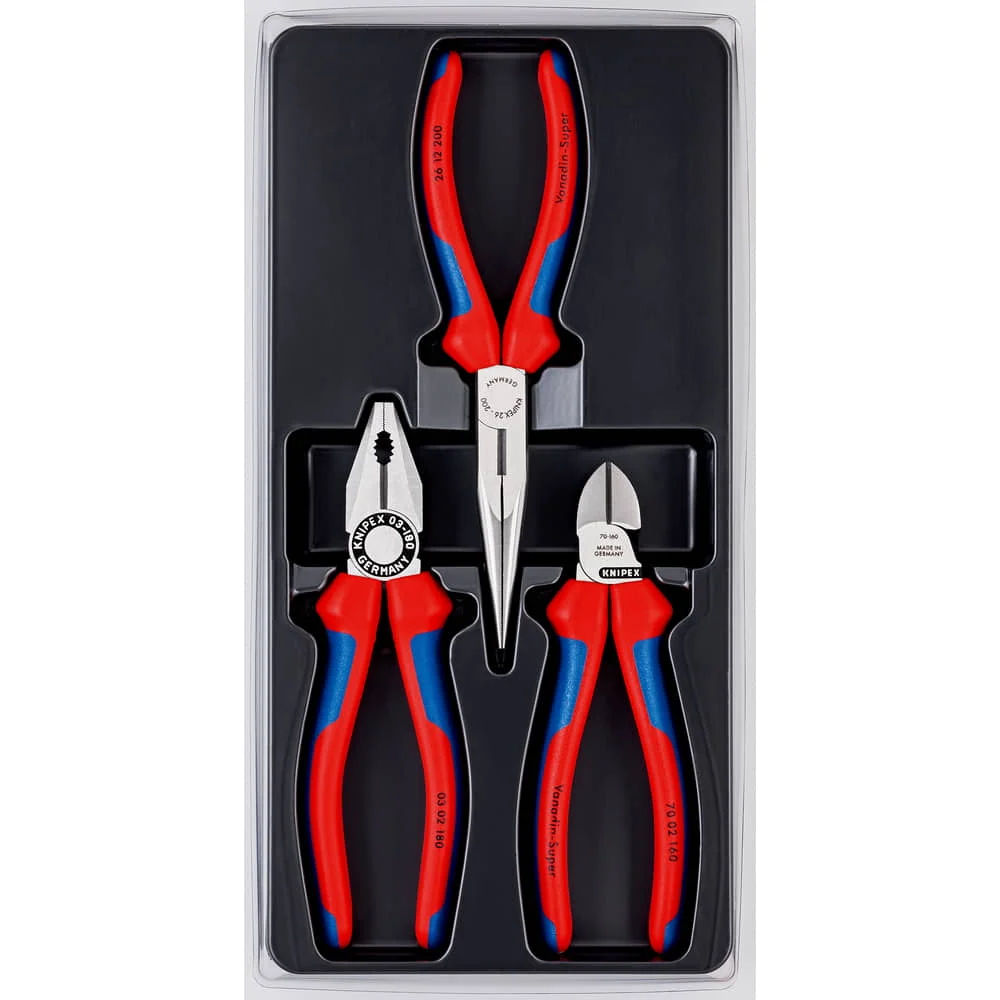 Zestaw szczypiec montażowych KNIPEX 3-częściowy ( 4000794415 )
