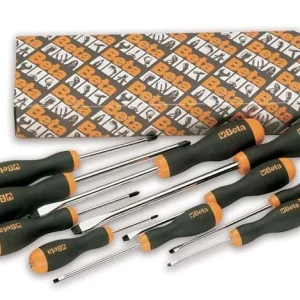 Zestaw wkrętaków EASY płaskie/PH 10 szt. magnetyczne, ergonomiczne, trwałe | 1203/S10