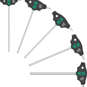 Zestaw wkrętaków hex 454/5 HF SHK Set 1 z funkcją podtrzymywania 5 szt. | 05136070001
