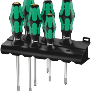 Zestaw wkrętaków PZ PŁASKI Kraftform Lasertip + wieszak 334/355/6 | 05105656001