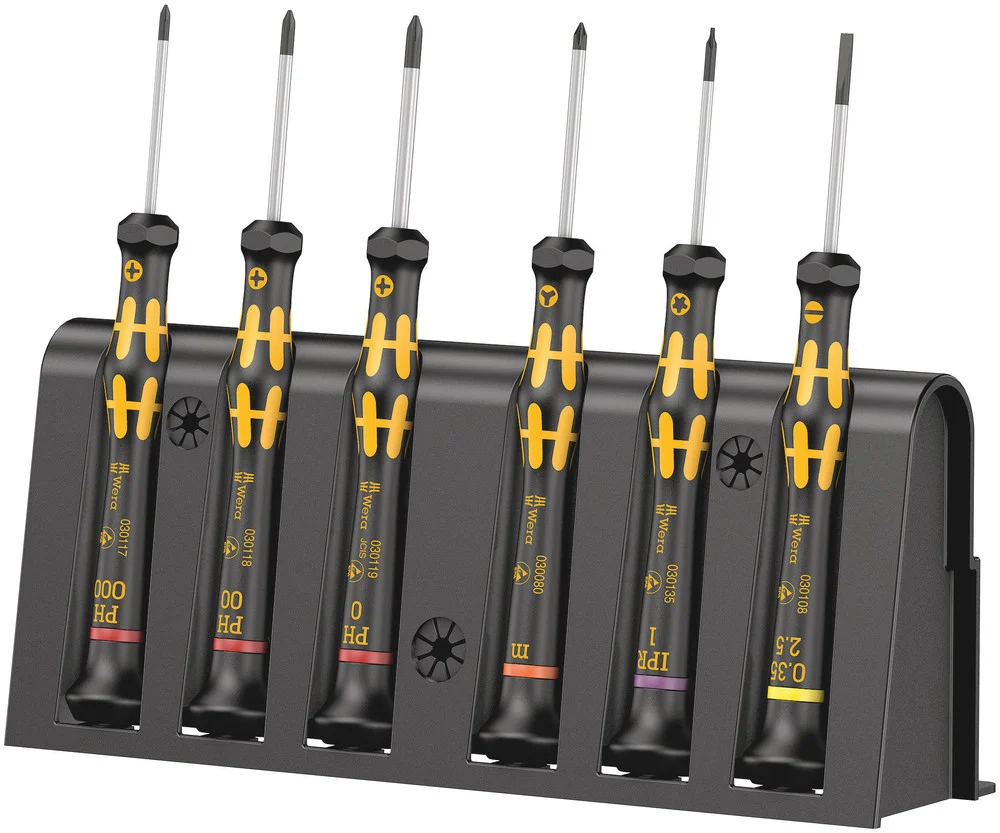 Zestaw wkrętaków precyzyjnych PH TX Microstix + stojak 1550/6 ESD | 05030180001