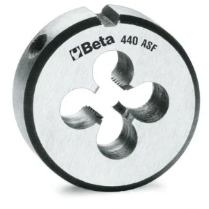 Narzynka okrągł, stal chromowa, gwint calowy UNF 1/4"x28 | 440ASF/1/4