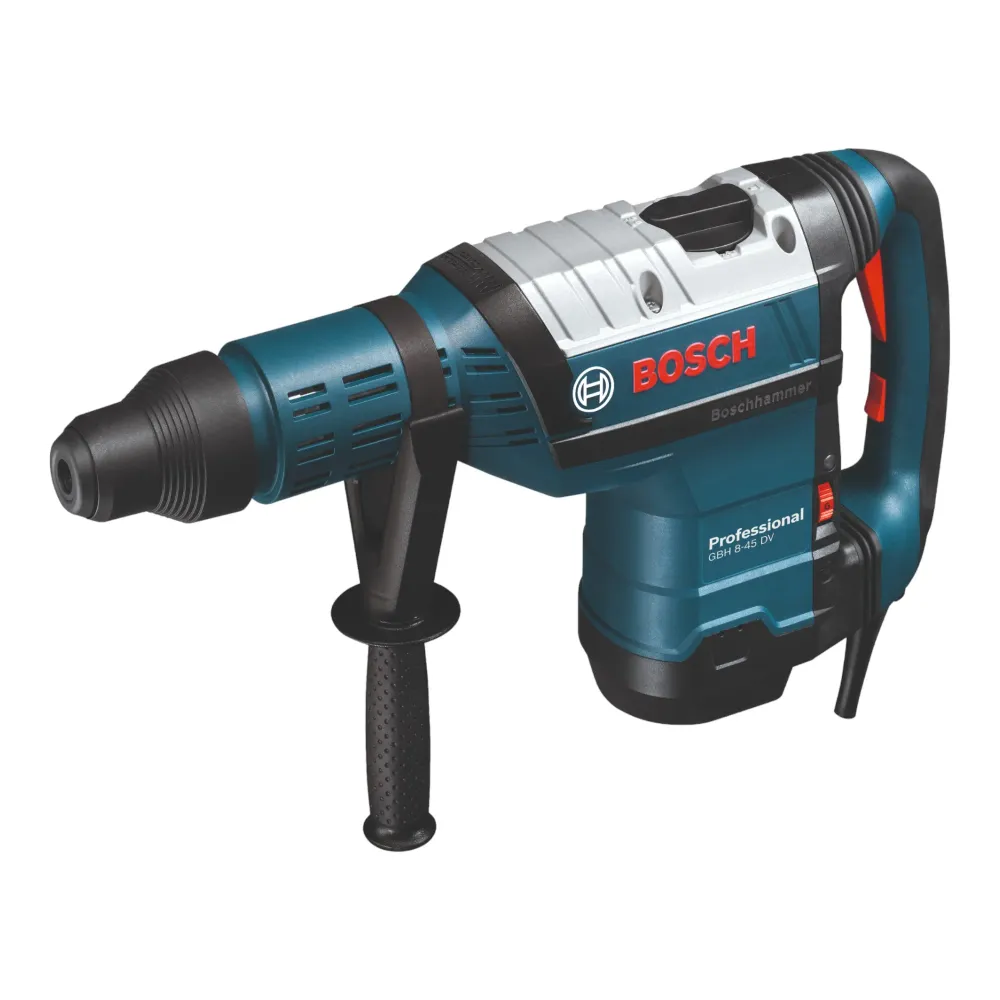 Profesjonalny młot udarowo-obrotowy Bosch GBH 8-45 DV Wiertarka udarowa Bosch 1500 W 12,5 J SDS-Max ( 0611265000 ) + walizka