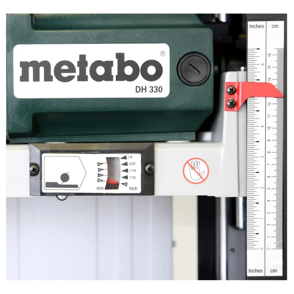Strugarka grubościowa Metabo DH 330 o mocy 1800 W (0200033000) z ostrzem spiralnym HSS