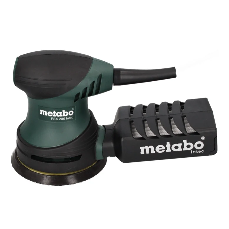 Szlifierka oscylacyjna mimośrodowa Metabo FSX 200 Intec 240 W 125 mm + 4x zestaw siatek szlifierskich Toolbrothers SPIDER...