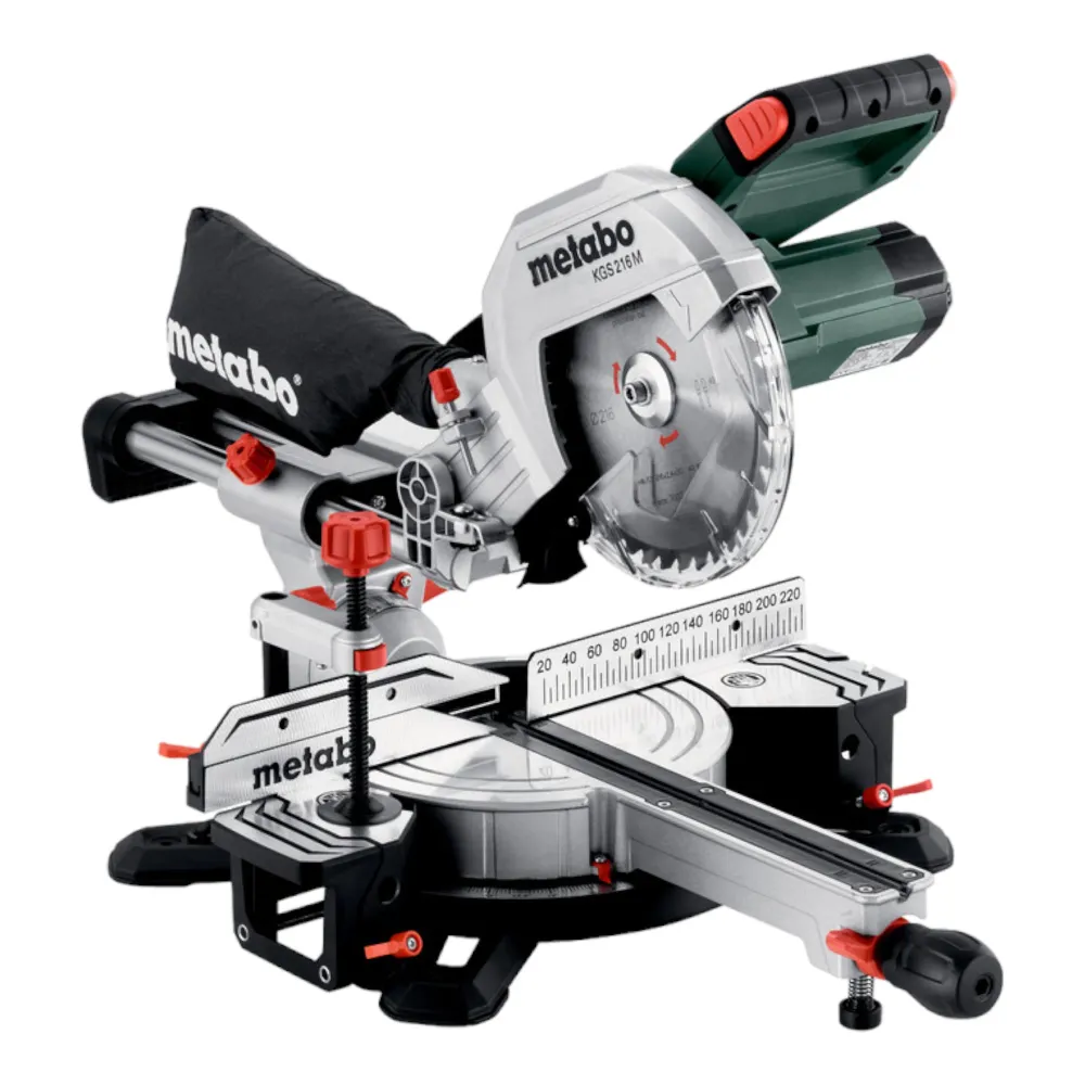 Metabo KGS 216 M Pił do cięcia wzdłużnego i ukośnego 1500 W 216 mm ( 613216000 ) 710 x 476 x 512 mm