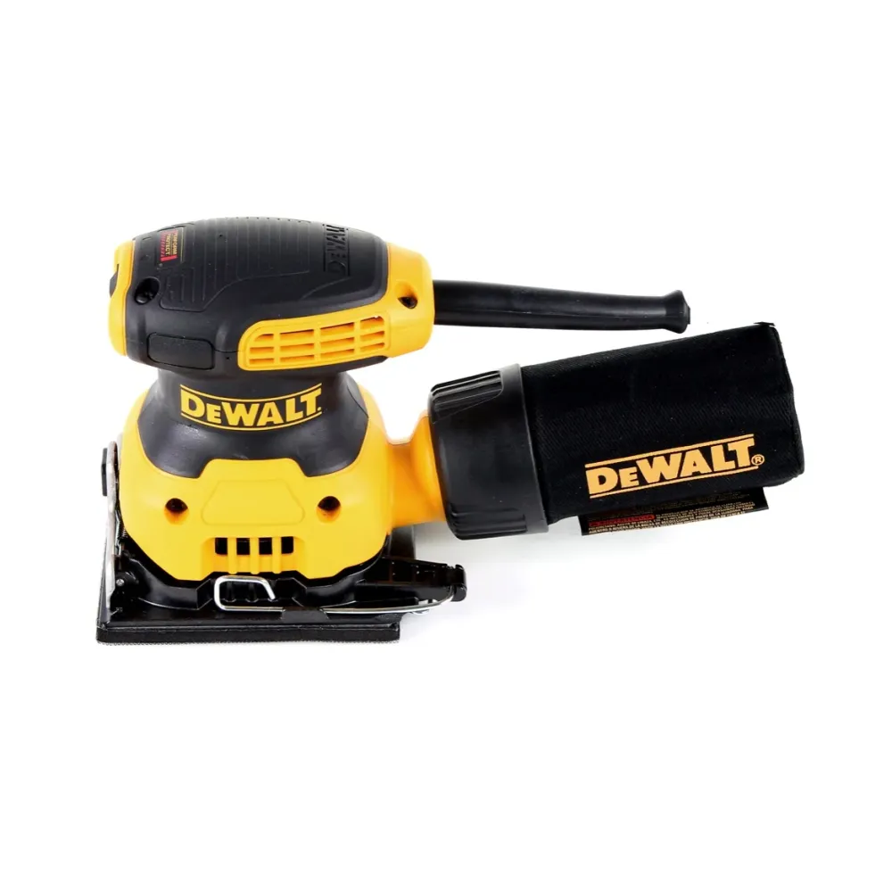 DeWalt DWE 6411-QS Szlifierka oscylacyjna 230 W Klettfix 108 x 115 mm + worek na pył