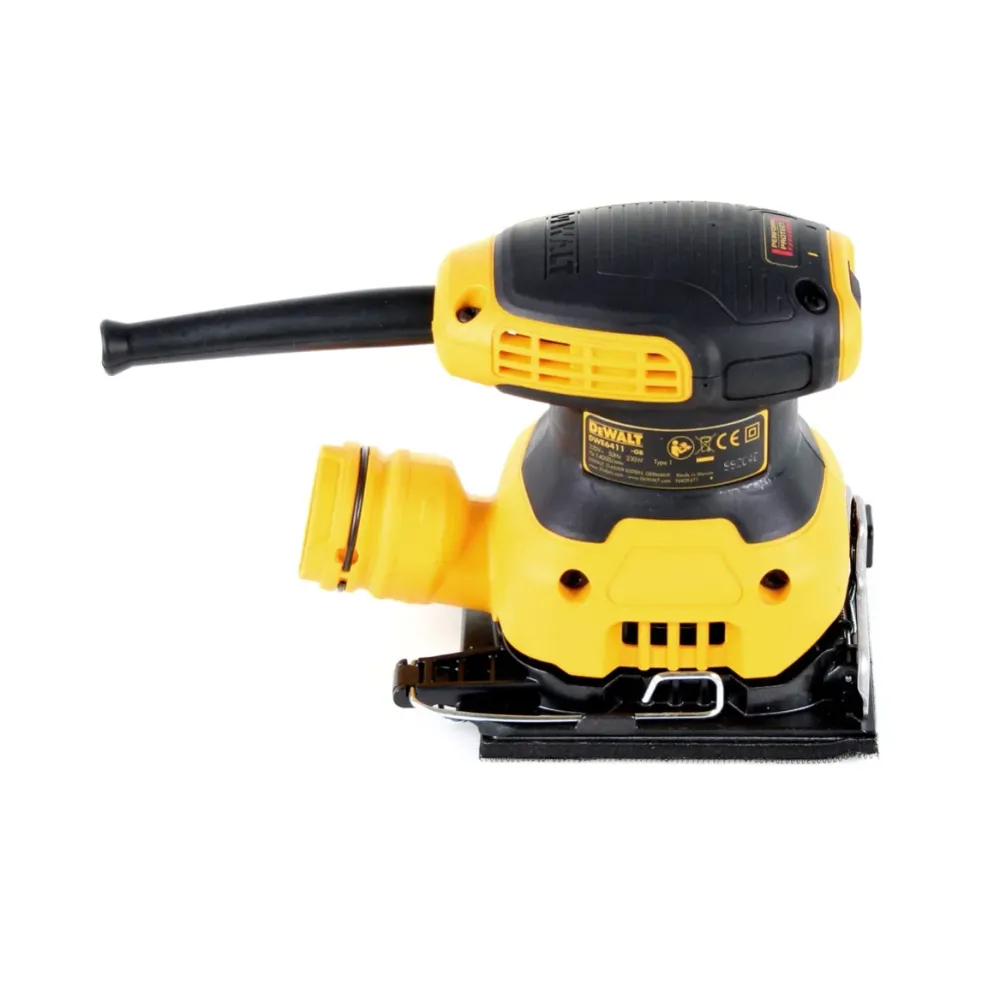 DeWalt DWE 6411-QS Szlifierka oscylacyjna 230 W Klettfix 108 x 115 mm + worek na pył