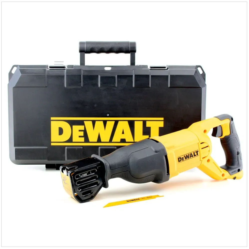 Pił szablowa DeWalt DWE 305 PK 1100 W z ostrzem w walizce