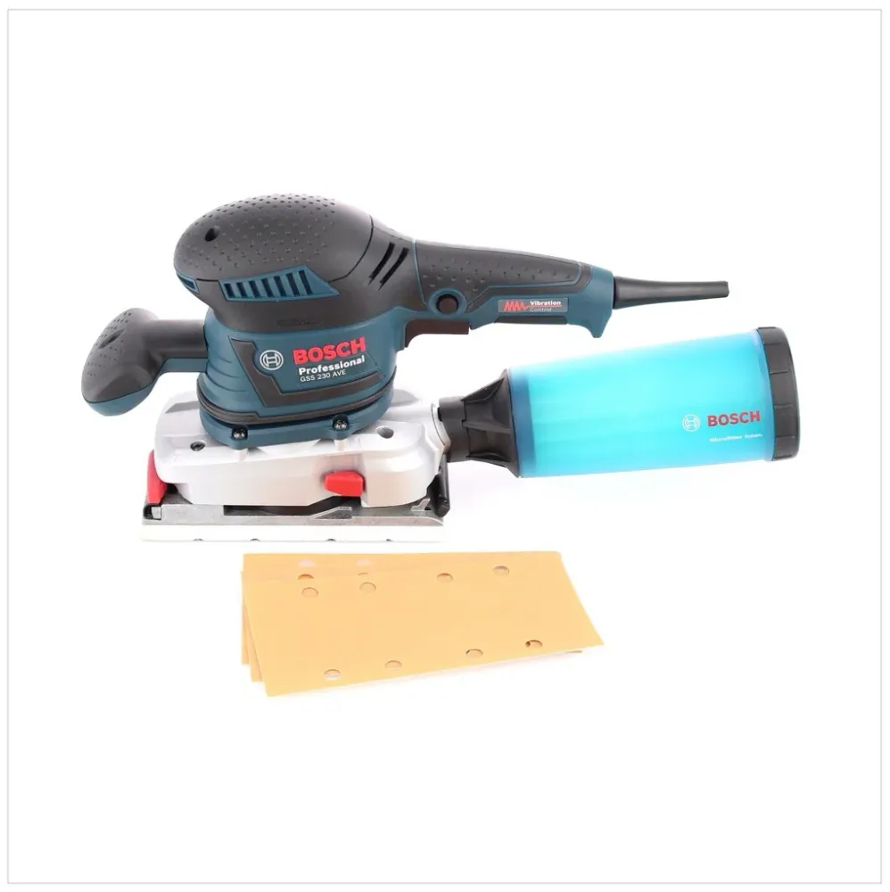 Szlifierka oscylacyjna Bosch GSS 230 AVE 300W ( 0601292802 ) Bosch Professional