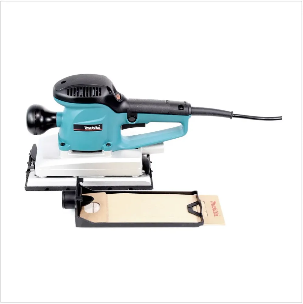 Szlifierka oscylacyjna Makita BO 4900 VJ o mocy 330 W w zestawie Makpac