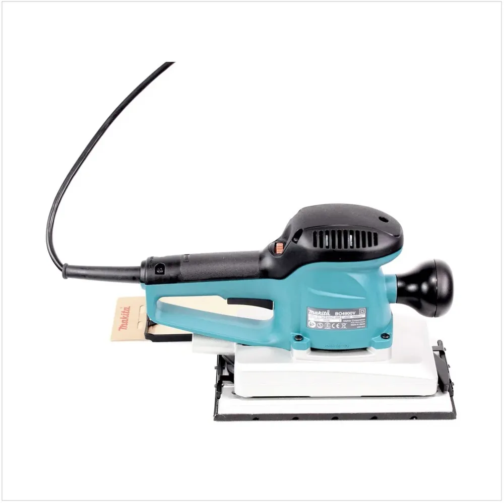 Szlifierka oscylacyjna Makita BO 4900 VJ o mocy 330 W w zestawie Makpac