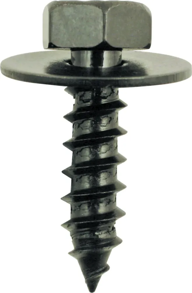 KS TOOLS Metall-Schraube/Scheibe, schwarz universal,50er Pack ( 420.5907 )