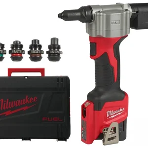 Milwaukee Nitownica M12 BPRT-201X z akumulatorem 2Ah, wydajność 325 nitów