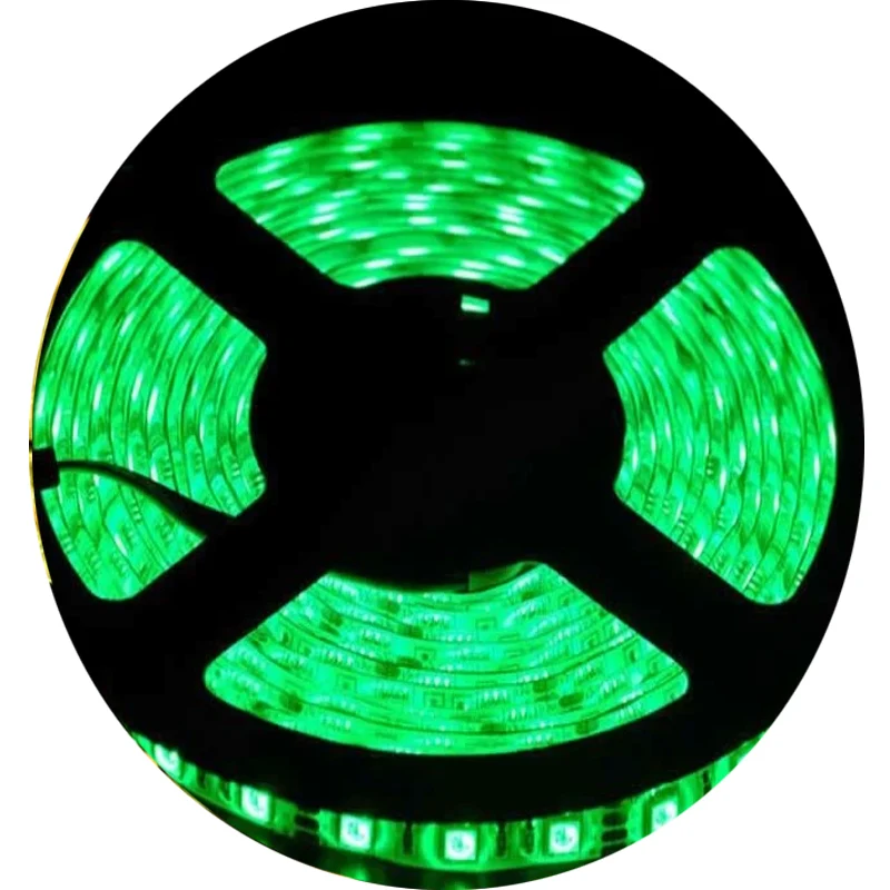Green High quality Splash Proof LED Strip light 3528~2407