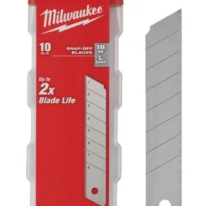 Wymienne ostrze łamane 18 mm (10szt.) SILVER | 4932480107
