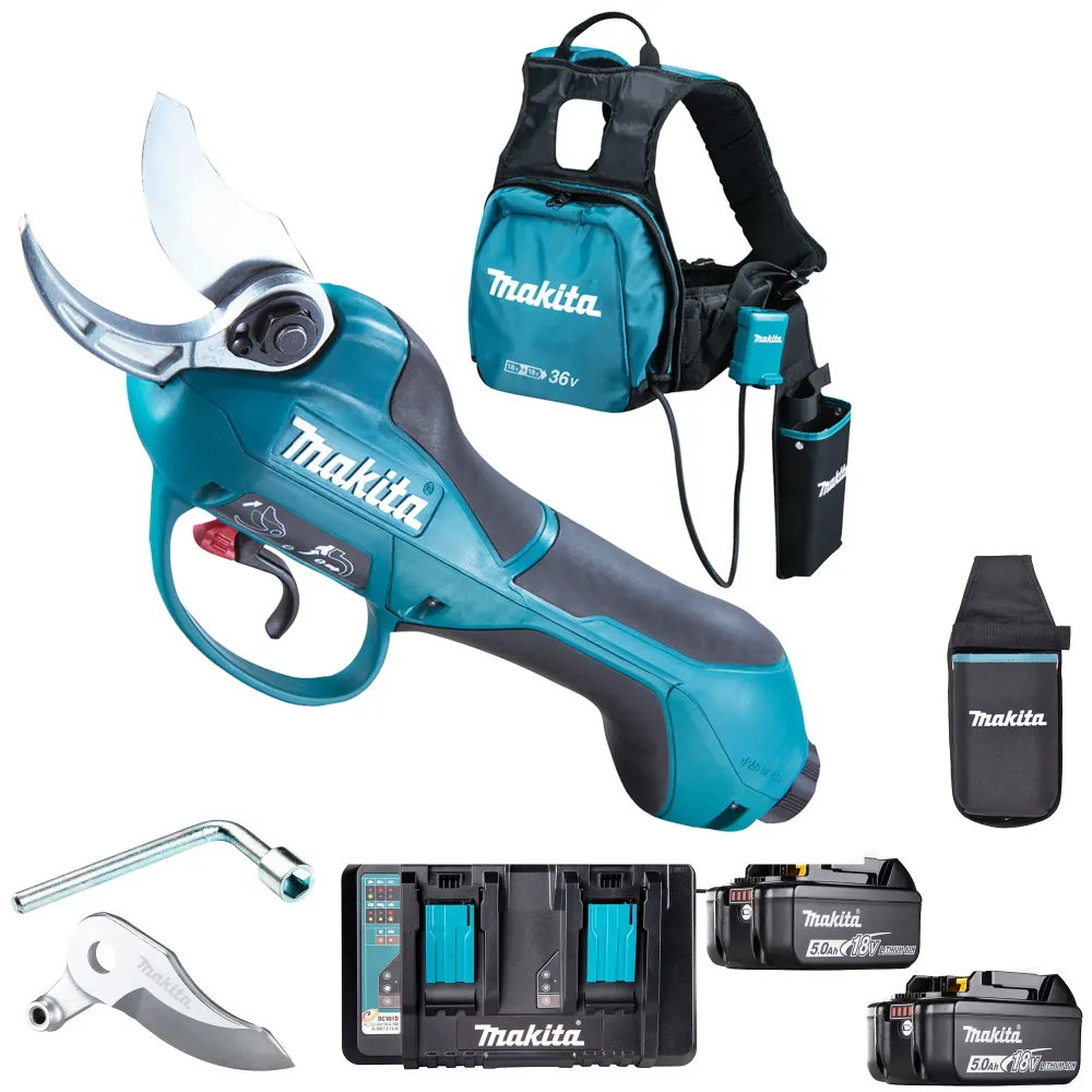 Nożyce Makita DUP362PT2 18Vx2 5Ah
