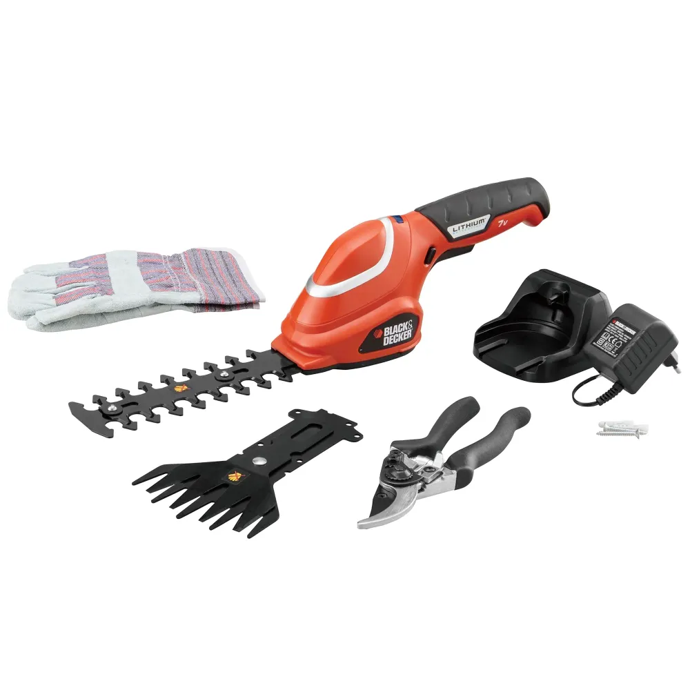 Zestaw nożyc Black+Decker GSL700KIT-QW 7V