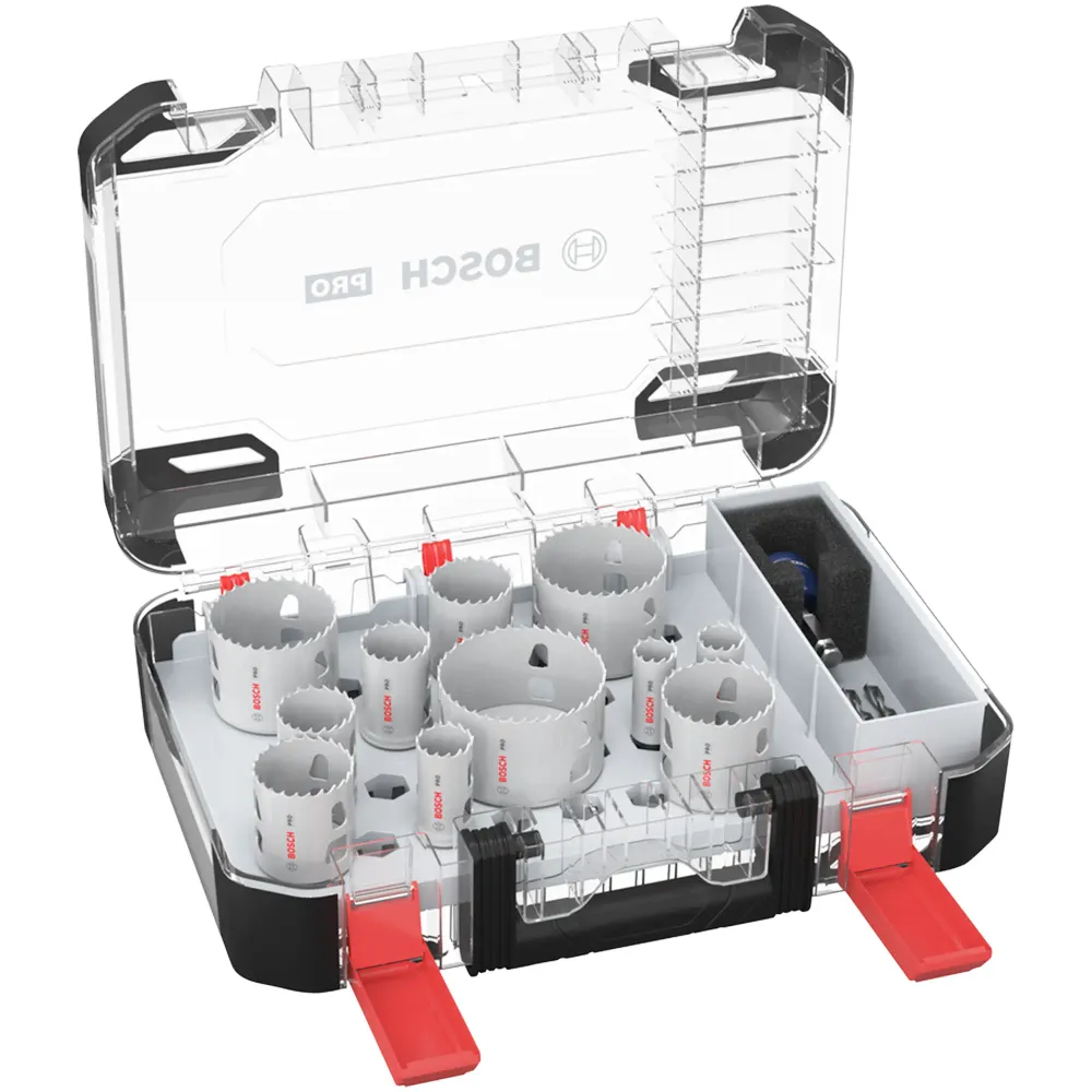Zestaw pił otwornic Bosch PRO Multi Material PC Plus, 14 elementów
