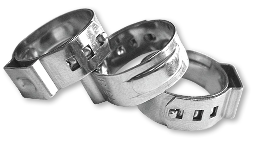 Obejma zaciskowa, W304 / 10,8-13,3mm / 7mm z jednym uchem | BY449-133