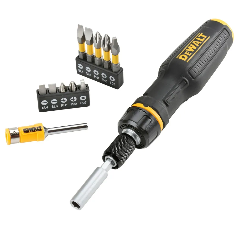Wkrętak z uchwytem na bity i grzechotką Dewalt DWHT0-66567