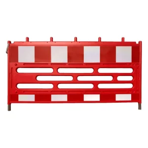 Barierki TL / zabezpieczenie przed upadkiem / płot RA1 czerwony 210x107cm