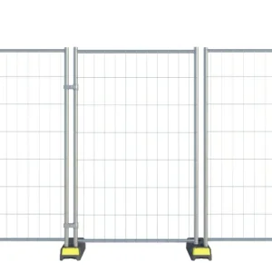 Brama ogrodzeniowa mobilna / brama ogrodzeniowa budowlana bez zamka 1,25 x 2,00m