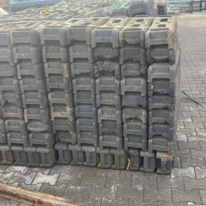 Podstawa ogrodzenia budowlanego - gumowa 16kg