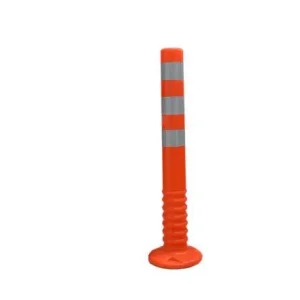 Słupek odgradzający Flex Orange z podstawą 77cm
