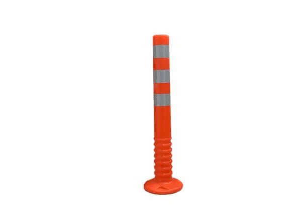Słupek odgradzający Flex Orange z podstawą 77cm
